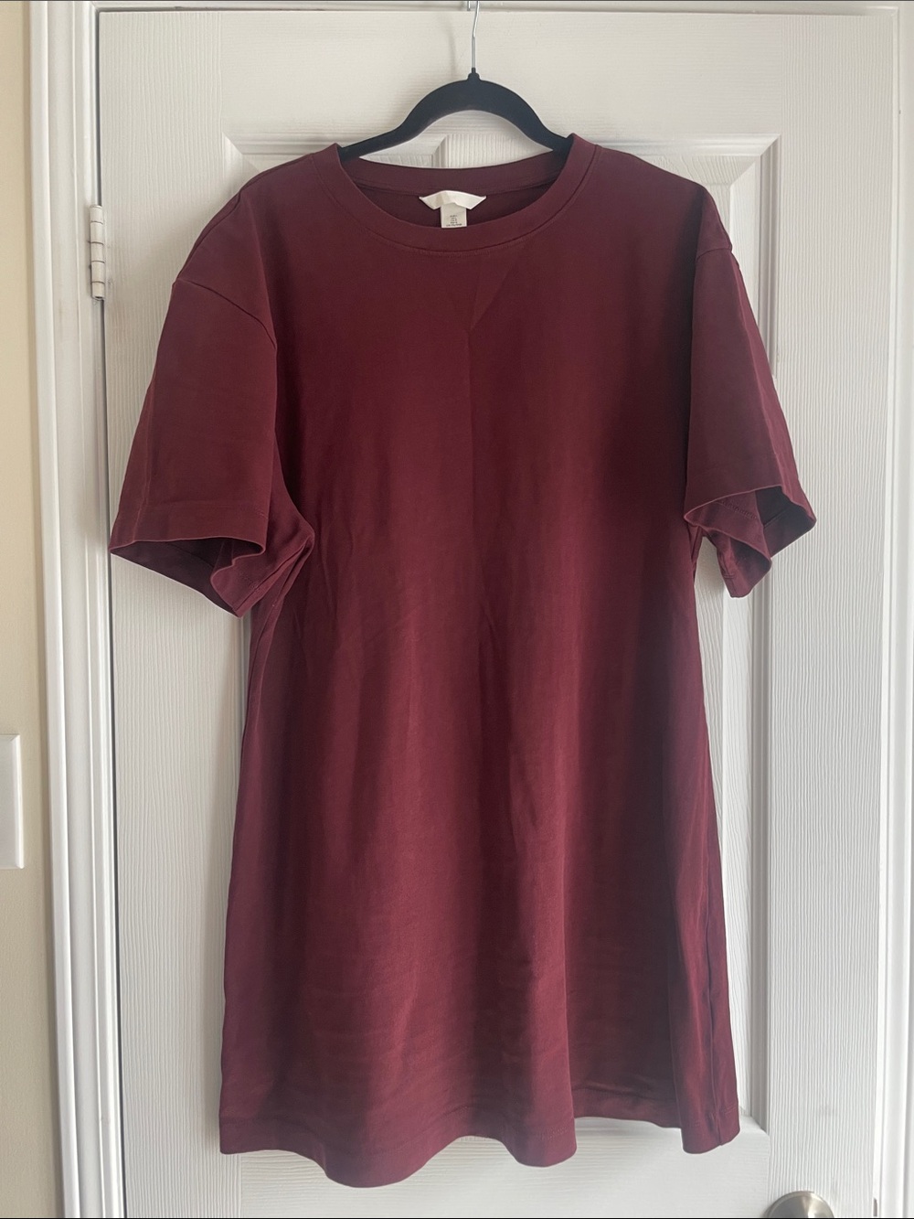 BNWOT 100% Cotton Crew Neck T-Shirt Dress